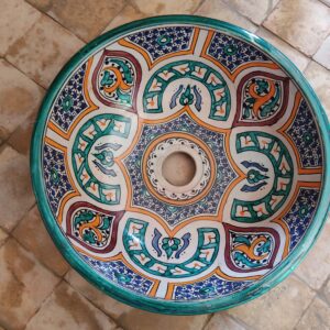 Exclusive Moroccan Ceramic Sink That Elevates Your Bathroom Style