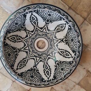 Exclusive Moroccan Ceramic Sink That Elevates Your Bathroom Style