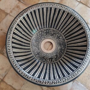 Handcrafted Moroccan Ceramic Sink – Authentic Artisan Design
