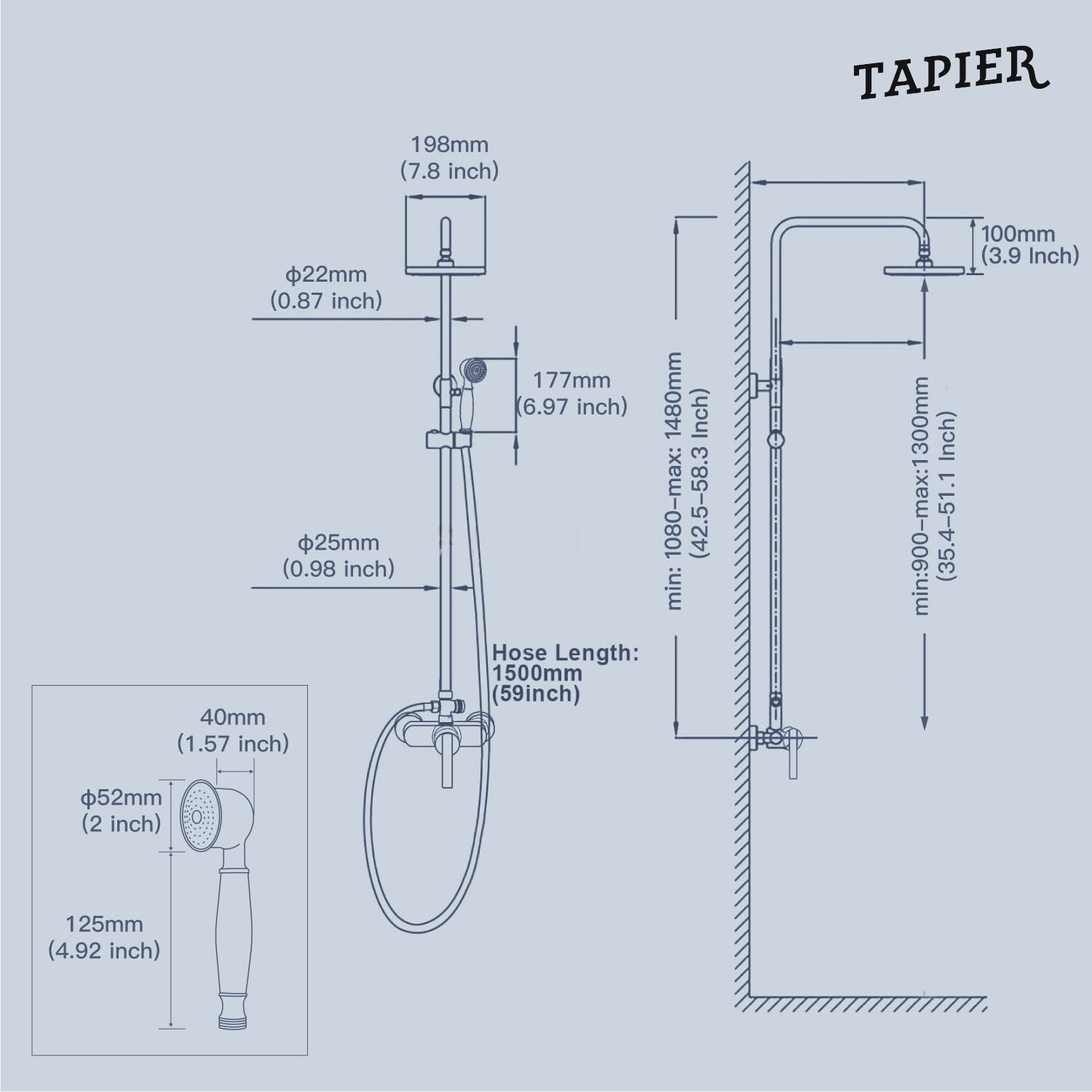 Bathroom Shower System - Image 9