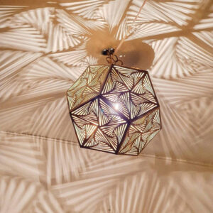 Epic Moroccan Chandelier, Ceiling lamp, Designer lamp, Chandelier, Pendant lamp, Moroccan lighting, Palm tree leaves Design.