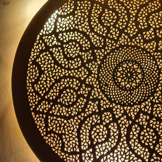 Art deco wall Sconce, Moroccan lighting, wall lamp, Moroccan lantern, designer lamp, hanging lamp - Image 6
