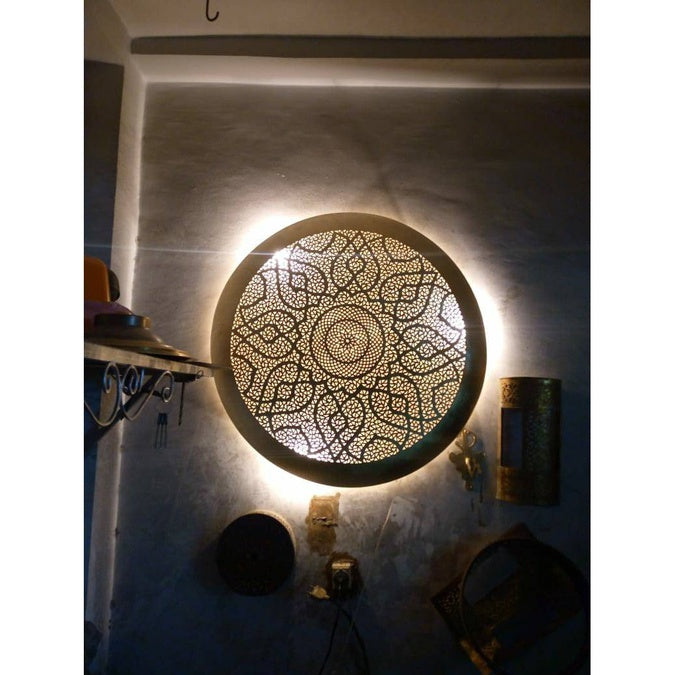 Art deco wall Sconce, Moroccan lighting, wall lamp, Moroccan lantern, designer lamp, hanging lamp - Image 4