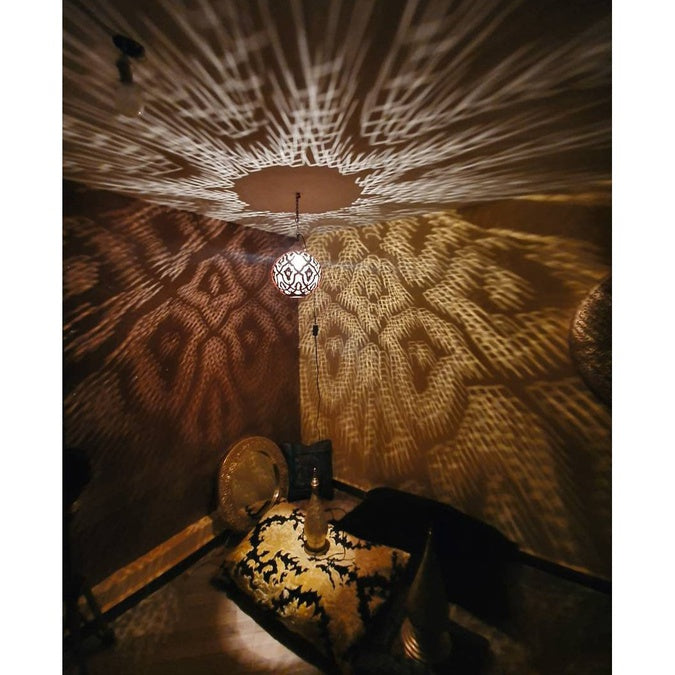 Art Pendant lamp, Moroccan lamp, Designee Lamp, Chandelier, ceiling light, Moroccan Lighting, - Image 7
