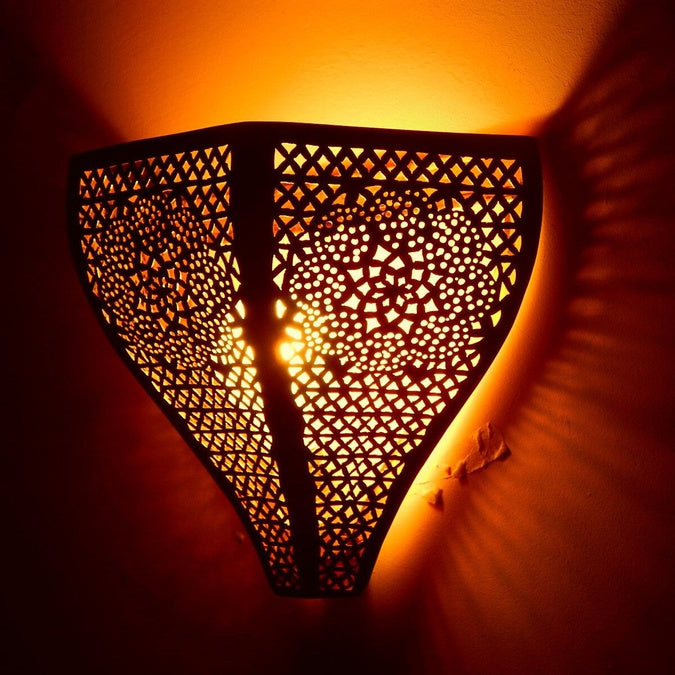 Unique Wall Lamp Exotic Design Handmade Wall Light Diffuser Original lamp - Image 9