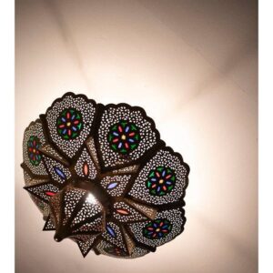 Moroccan Chandelier, Unique Ceiling light, Moroccan Lighting 60cm Diameter, Oriental Style Art Lamp