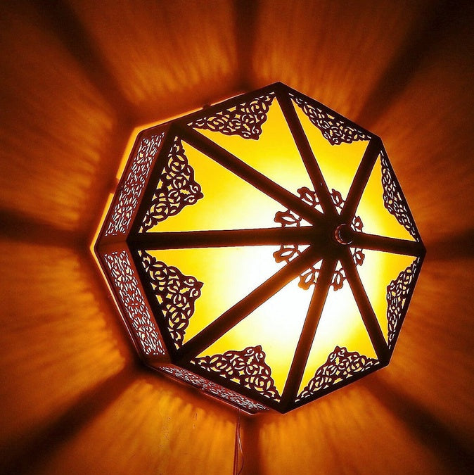 Moroccan Chandelier, Ceiling Light, Deluxe Moroccan Lantern , use Also as Wall light, Strong Conception, Original Patterns, - Image 2