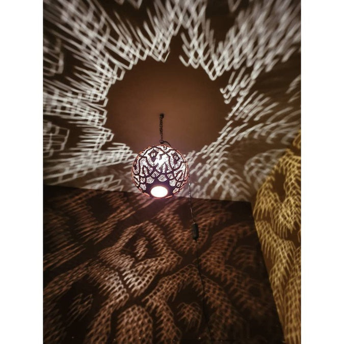 Art Pendant lamp, Moroccan lamp, Designee Lamp, Chandelier, ceiling light, Moroccan Lighting, - Image 6