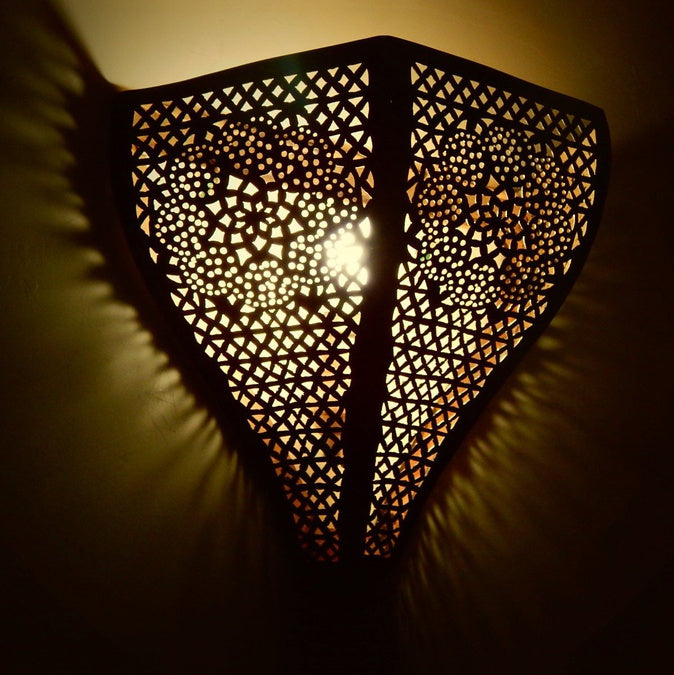 Unique Wall Lamp Exotic Design Handmade Wall Light Diffuser Original lamp - Image 3