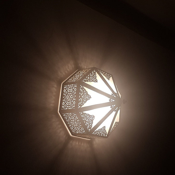 Moroccan Chandelier, Ceiling Light, Deluxe Moroccan Lantern , use Also as Wall light, Strong Conception, Original Patterns, - Image 9
