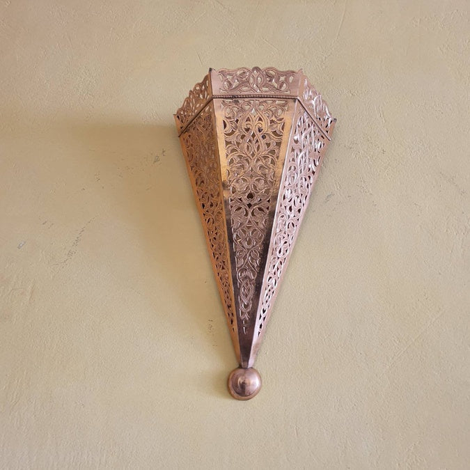 Floral Design Wall Light - Handmade Art Deco lighting - Moroccan Lighting - Flower draw light - Wall Decor - Sconce - - Image 7