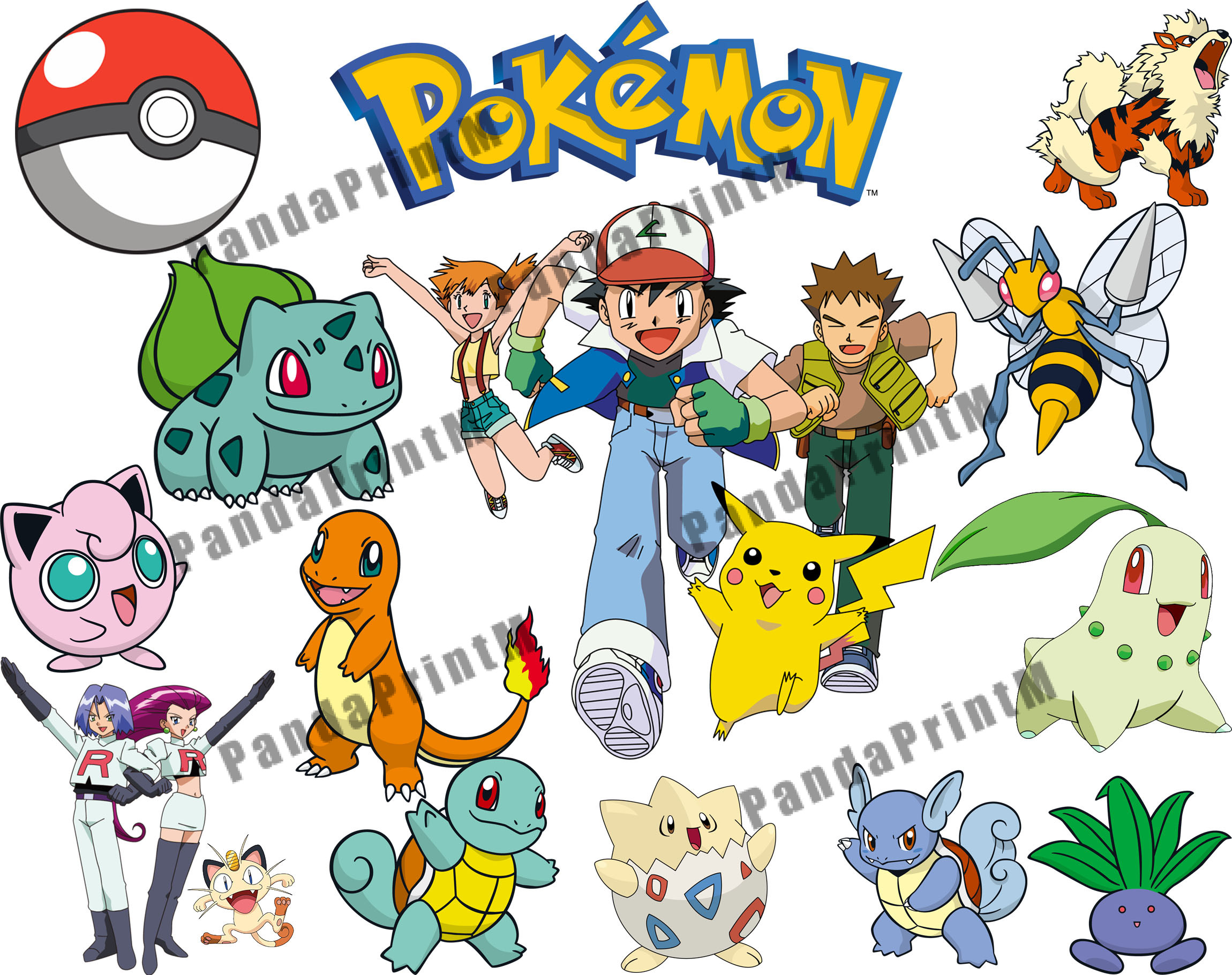 Pokemon svg, Pokemon Characters, Pokemon png, Pokemon clipart, Pikachu svg, Pokemon cut file, Pokemon vector, Pokemon Party printable, Vinyl Active